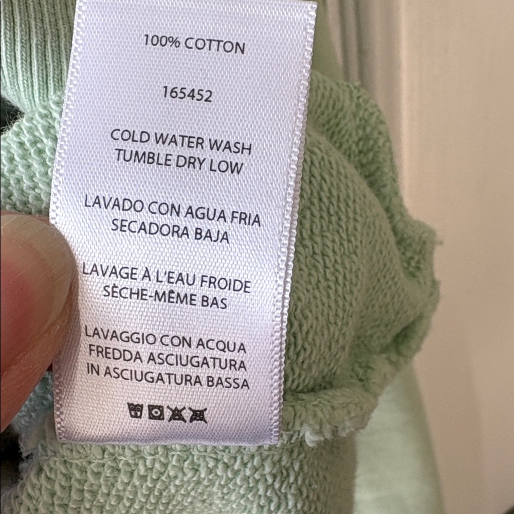 Boys Lie Light Green Hoodie Sweater - Picture 8 of 8